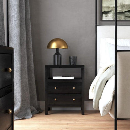 Butler Specialty Company - Nora 21 in. W 2 Drawer Wood Nightstand, Coffee - 5734451 view 6