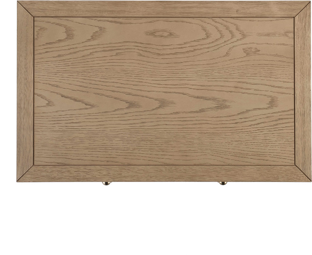 Butler Specialty Company - Nora 21 in. W Rectangular Wood 2 Drawer Nightstand with Open Shelf, Light Brown - 5734492 view 4