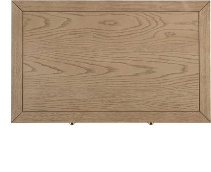 Butler Specialty Company - Nora 21 in. W Rectangular Wood 2 Drawer Nightstand with Open Shelf, Light Brown - 5734492 view 4