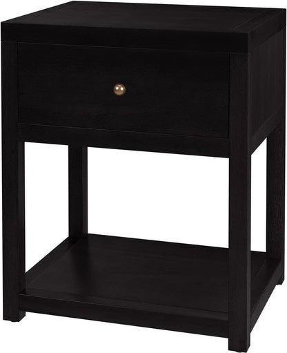 Butler Specialty Company Nora 21 in. W Wood 1 Drawer Small Nightstand with Shelf  - Coffee - 5945451 view 1