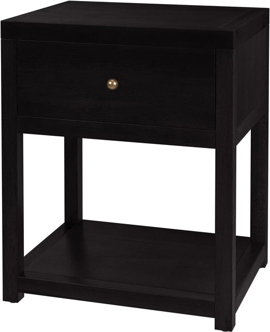 Butler Specialty Company Nora 21 in. W Wood 1 Drawer Small Nightstand with Shelf  - Coffee - 5945451 view 1