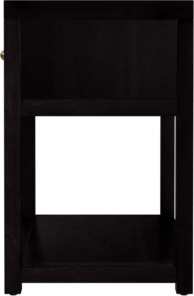 Butler Specialty Company Nora 21 in. W Wood 1 Drawer Small Nightstand with Shelf  - Coffee - 5945451 view 3