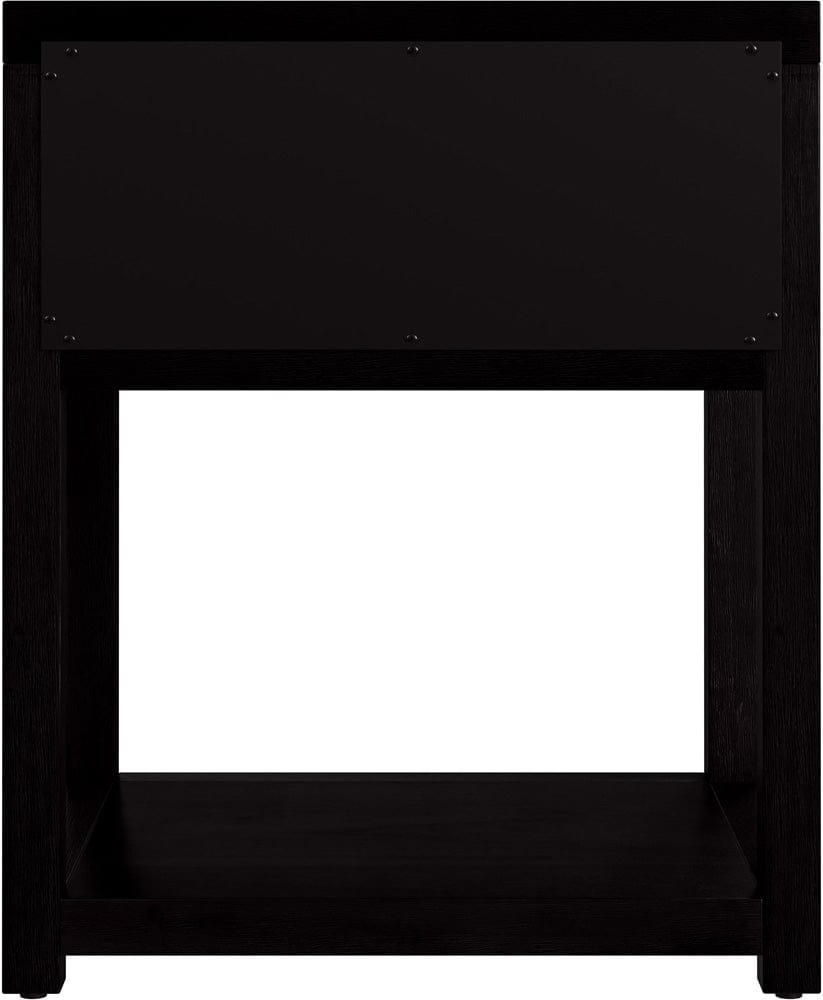 Butler Specialty Company Nora 21 in. W Wood 1 Drawer Small Nightstand with Shelf  - Coffee - 5945451 view 4
