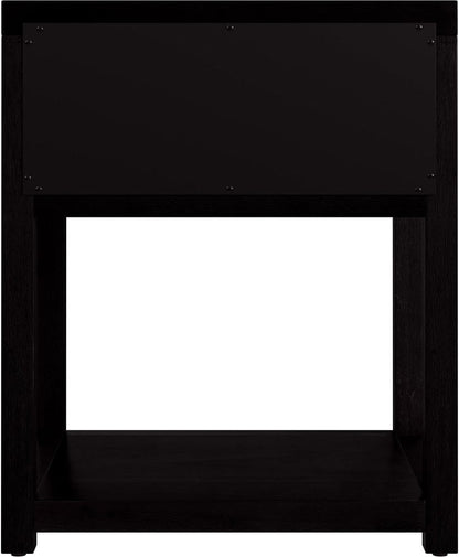 Butler Specialty Company Nora 21 in. W Wood 1 Drawer Small Nightstand with Shelf  - Coffee - 5945451 view 4