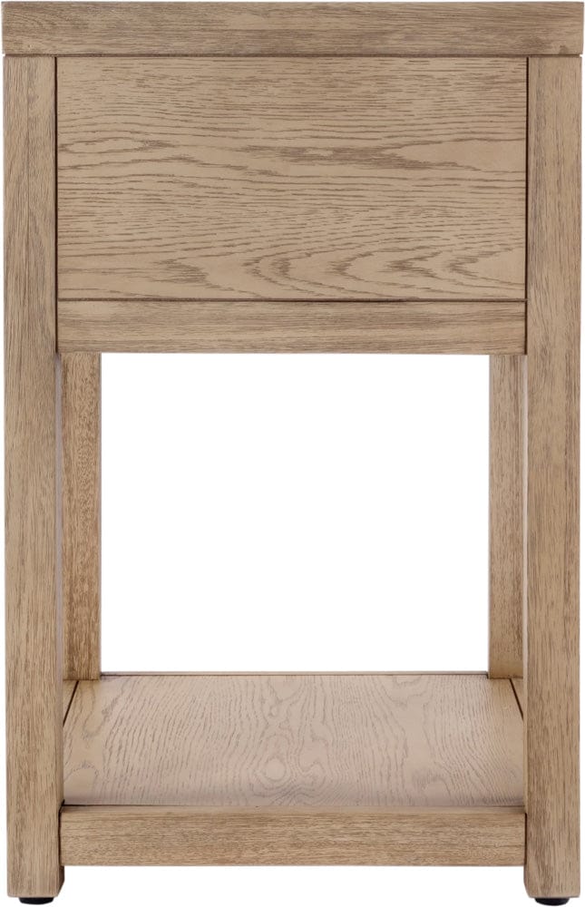 Butler Specialty Company Nora 21 in. W Wood 1 Drawer Small Nightstand with Shelf  - Light Brown - 5945492 view 3