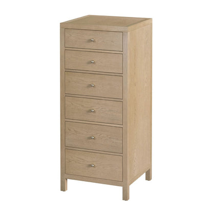 Butler Specialty Company - Nora 22 in. W Rectangular Wood 6 Drawer Lingerie Chest, Light Brown - 5942492 view 1