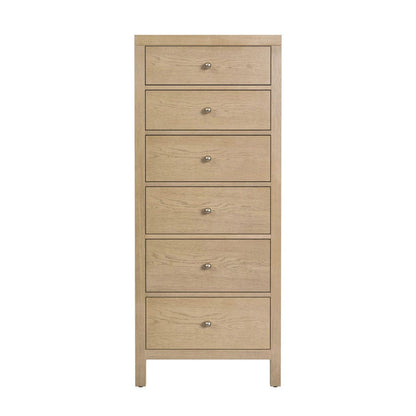 Butler Specialty Company - Nora 22 in. W Rectangular Wood 6 Drawer Lingerie Chest, Light Brown - 5942492 view 3