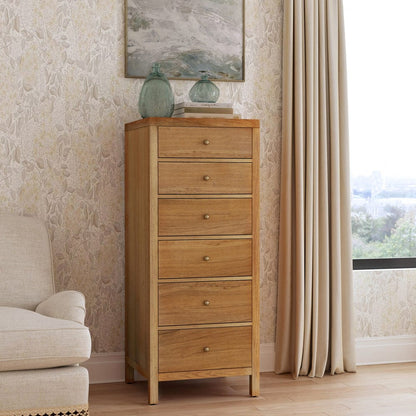 Butler Specialty Company Nora 22 in. W Rectangular Wood 6 Drawer Lingerie Chest  - Natural - 5942452 view 7