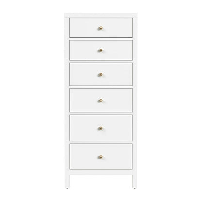 Butler Specialty Company - Nora 22 in. W Rectangular Wood 6 Drawer Lingerie Chest, Smooth White - 5942304 view 3