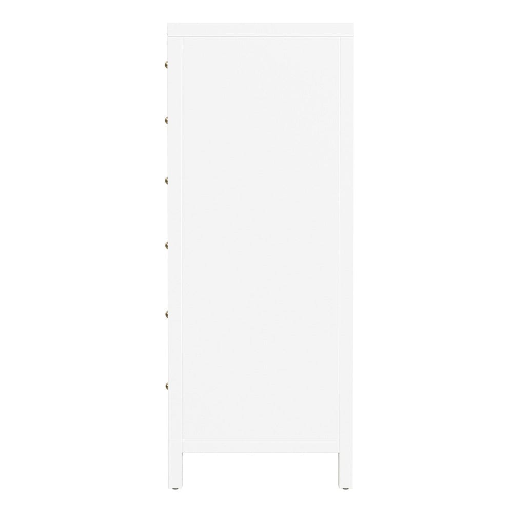 Butler Specialty Company - Nora 22 in. W Rectangular Wood 6 Drawer Lingerie Chest, Smooth White - 5942304 view 4
