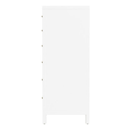 Butler Specialty Company - Nora 22 in. W Rectangular Wood 6 Drawer Lingerie Chest, Smooth White - 5942304 view 4