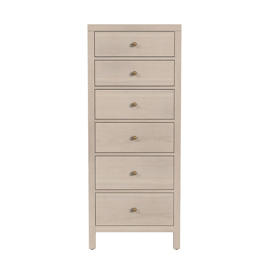 Butler Specialty Company - Nora 22 in. W Rectangular Wood 6 Drawer Lingerie Chest, Taupe - 5942450 View 2