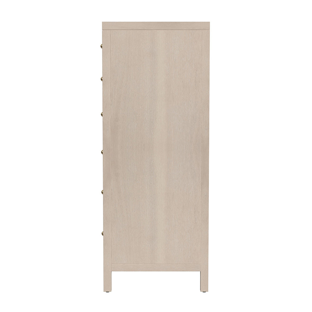 Butler Specialty Company - Nora 22 in. W Rectangular Wood 6 Drawer Lingerie Chest, Taupe - 5942450 View 3