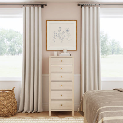 Butler Specialty Company - Nora 22 in. W Rectangular Wood 6 Drawer Lingerie Chest, Taupe - 5942450 View 6