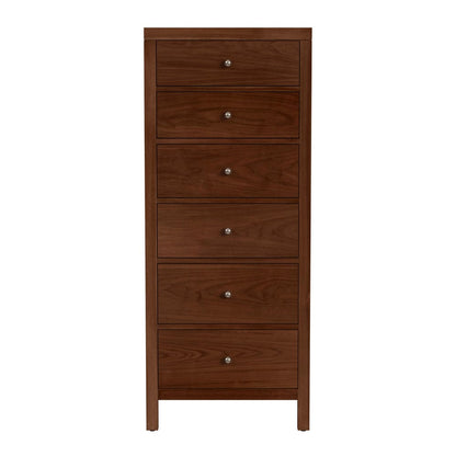 Butler Specialty Company - Nora 22 in. W Rectangular Wood 6 Drawer Lingerie Chest, Walnut - 5942489 view 3