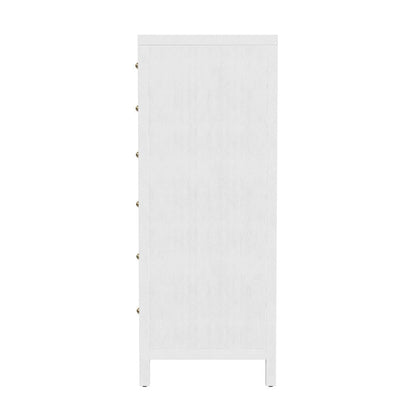 Butler Specialty Company - Nora 22 in. W Rectangular Wood 6 Drawer Lingerie Chest, White - 5942477 view 4