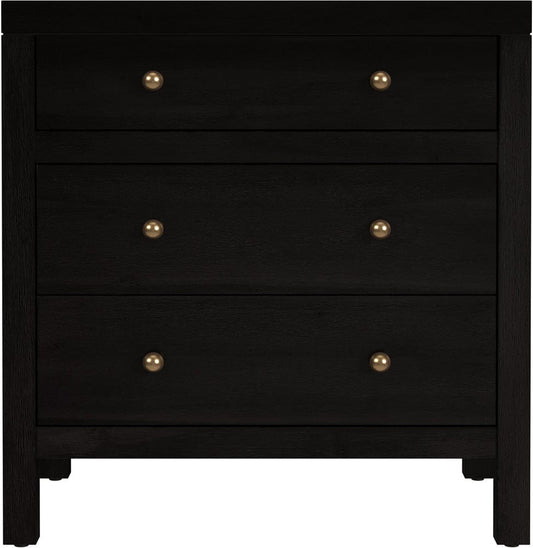 Butler Specialty Company Nora 25 in. W Rectangular Wood 3 Drawer Nightstand  - Coffee - 5848451 view 2