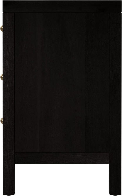 Butler Specialty Company Nora 25 in. W Rectangular Wood 3 Drawer Nightstand  - Coffee - 5848451 view 3