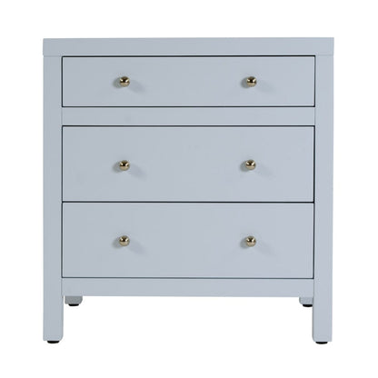 Butler Specialty Company - Nora 25 in. W Rectangular Wood 3 Drawer Nightstand, Light Blue - 5848522 view 4