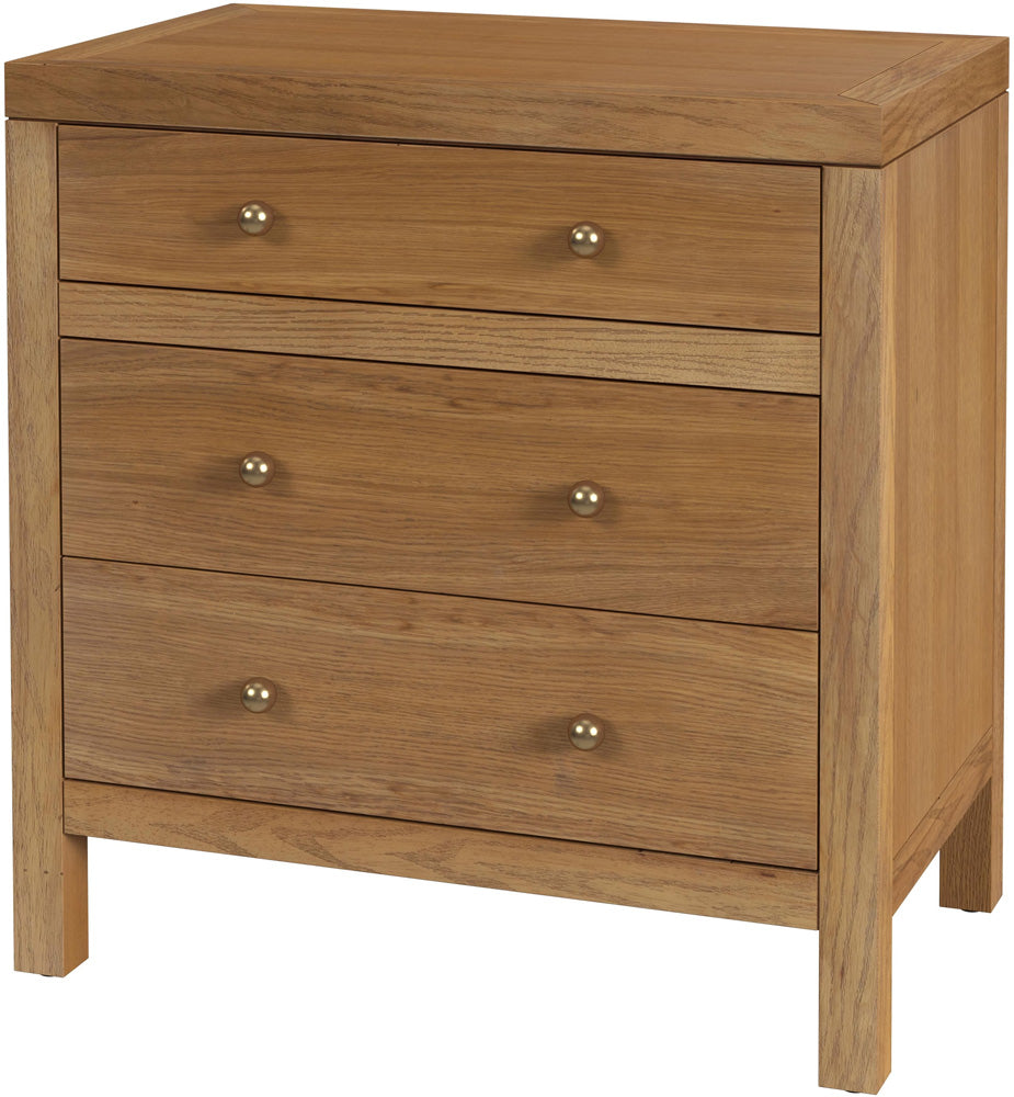 Butler Specialty Company Nora 25 in. W Rectangular Wood 3 Drawer Nightstand  - Natural - 5848452 view 1
