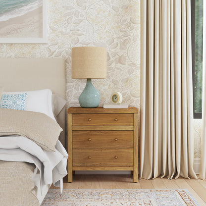 Butler Specialty Company Nora 25 in. W Rectangular Wood 3 Drawer Nightstand  - Natural - 5848452 view 7