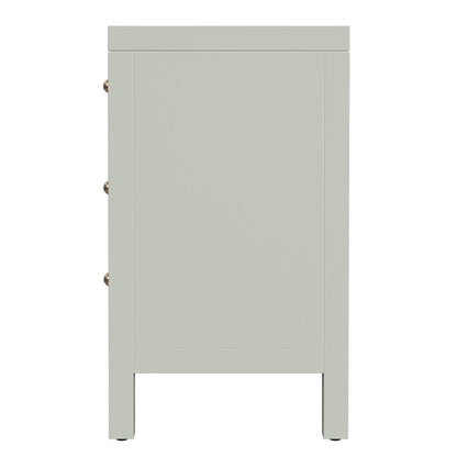 Butler Specialty Company - Nora 25 in. W Rectangular Wood 3 Drawer Nightstand, Sage Green - 5848480 view 4