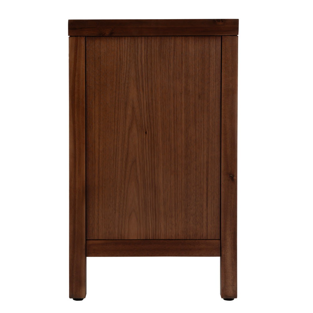 Butler Specialty Company - Nora 25 in. W Rectangular Wood 3 Drawer Nightstand, Walnut - 5848489 view 3