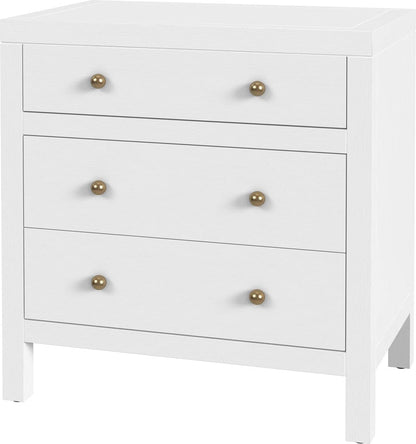 Butler Specialty Company Nora 25 in. W Rectangular Wood 3 Drawer Nightstand  - White - 5848477 view 1