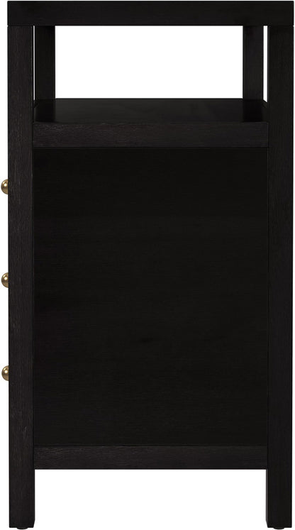Butler Specialty Company Nora 27 in. W Wood 3 Drawer Tall Nightstand with Shelf  - Coffee - 5941451 view 3