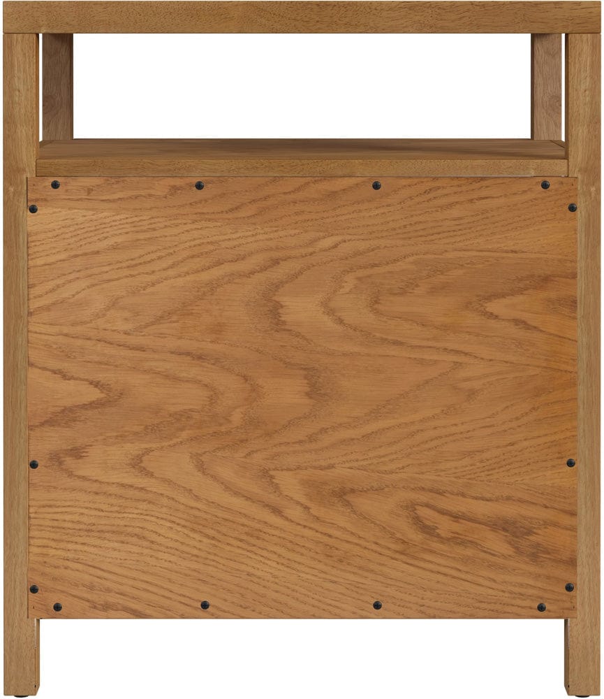 Butler Specialty Company Nora 27 in. W Wood 3 Drawer Tall Nightstand with Shelf  - Natural - 5941452 view 4