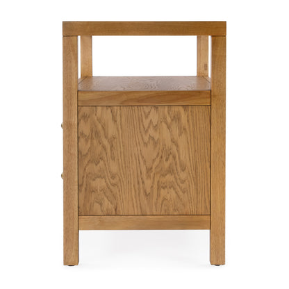 Butler Specialty Company - Nora 28 in. W 2 Drawer Wood Nightstand, Natural - 5732452