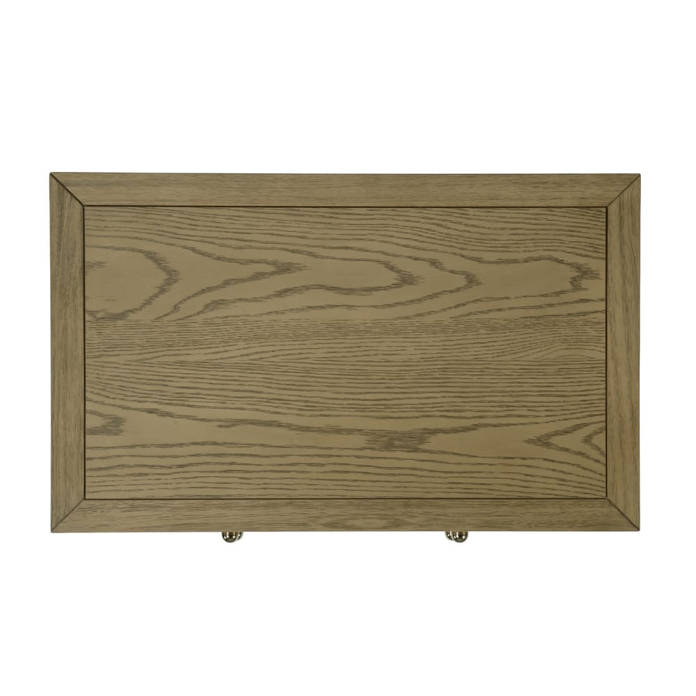 Butler Specialty Company Nora 28 In W Rectangular 2 Drawer Wide Nightstand W Open Shelf Light Brown 5732492 view 7