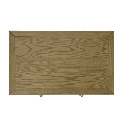 Butler Specialty Company Nora 28 In W Rectangular 2 Drawer Wide Nightstand W Open Shelf Light Brown 5732492 view 7
