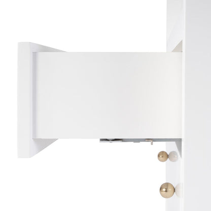 Butler Specialty Company - Nora 28 in. W Rectangular 2 Drawer Wide Nightstand w Open Shelf, White - 5732304 View 4