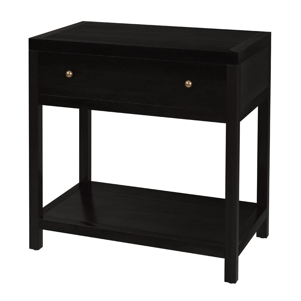 Butler Specialty Company - Nora 30 in. W Wood 1 Drawer Wide Nightstand with Shelf  - Coffee - 5943451 view 1