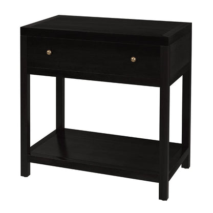 Butler Specialty Company - Nora 30 in. W Wood 1 Drawer Wide Nightstand with Shelf  - Coffee - 5943451 view 1