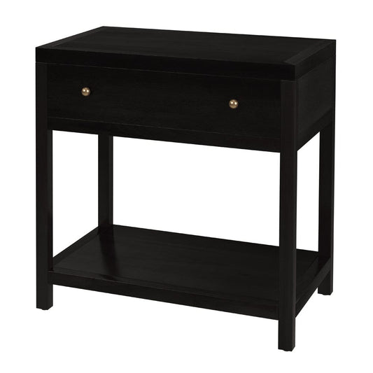 Butler Specialty Company - Nora 30 in. W Wood 1 Drawer Wide Nightstand with Shelf  - Coffee - 5943451 view 1