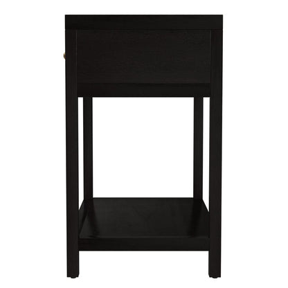Butler Specialty Company - Nora 30 in. W Wood 1 Drawer Wide Nightstand with Shelf  - Coffee - 5943451 view 3