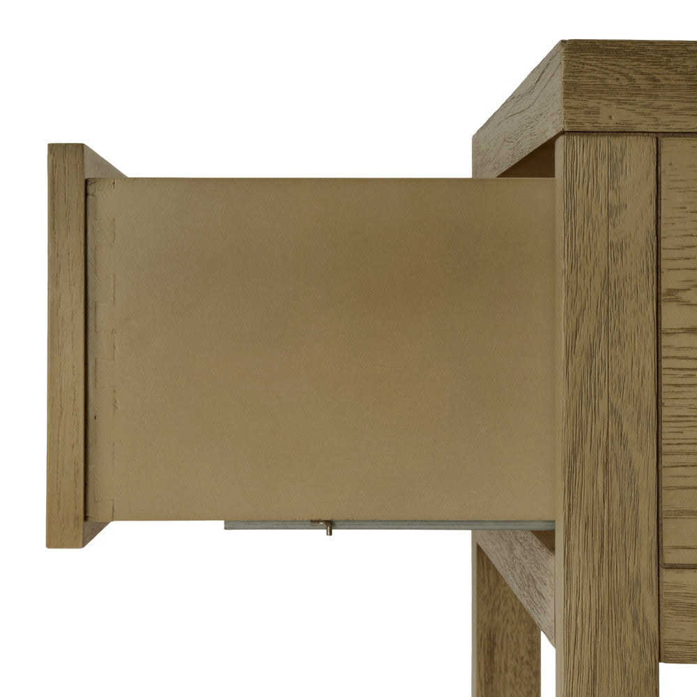 Butler Specialty Company Nora 30 in. W Wood 1 Drawer Wide Nightstand with Shelf  - Light Brown - 5943492 view 4