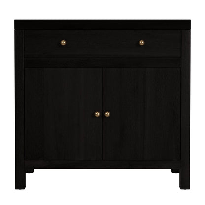 Butler Specialty Company - Nora 31 in. W 1 Drawer 2 Door Accent Storage Cabinet  - Coffee - 5851451 view 2