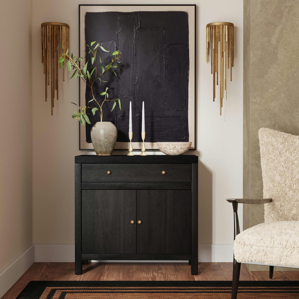 Butler Specialty Company - Nora 31 in. W 1 Drawer 2 Door Accent Storage Cabinet  - Coffee - 5851451 view 6