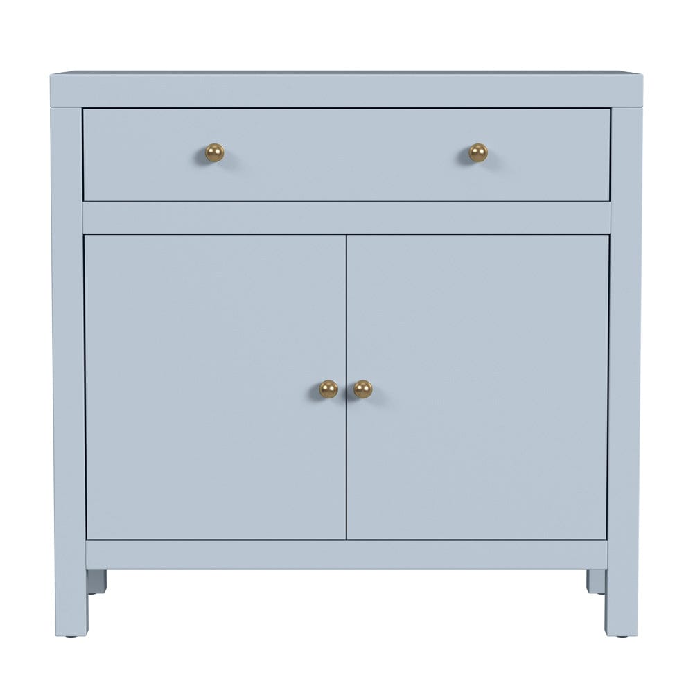 Butler Specialty Company - Nora 31 in. W Wood 1 Drawer 2 Door Accent Storage Cabinet, Light Blue - 5851522 view 3