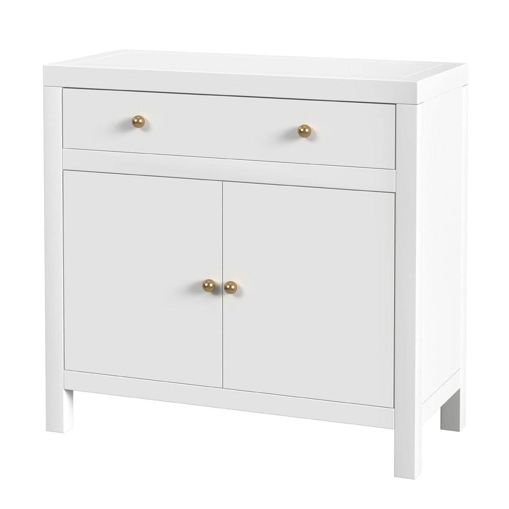 Butler Specialty Company - Nora 31 in. W Wood 1 Drawer 2 Door Accent Storage Cabinet, Smooth White - 5851304 view 1