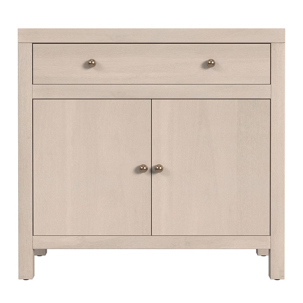 Butler Specialty Company - Nora 31 in. W Wood 1 Drawer 2 Door Accent Storage Cabinet, Taupe - 5851450 View 2