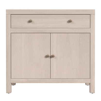 Butler Specialty Company - Nora 31 in. W Wood 1 Drawer 2 Door Accent Storage Cabinet, Taupe - 5851450 View 2
