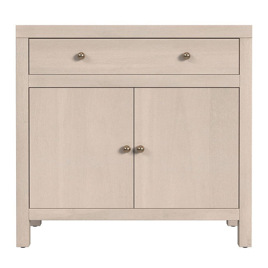Butler Specialty Company - Nora 31 in. W Wood 1 Drawer 2 Door Accent Storage Cabinet, Taupe - 5851450 View 2
