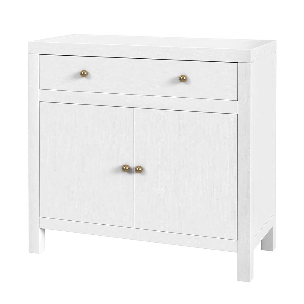 Butler Specialty Company - Nora 31 in. W Wood 1 Drawer 2 Door Accent Storage Cabinet, White - 5851477 View 1