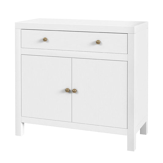 Butler Specialty Company - Nora 31 in. W Wood 1 Drawer 2 Door Accent Storage Cabinet, White - 5851477 View 1