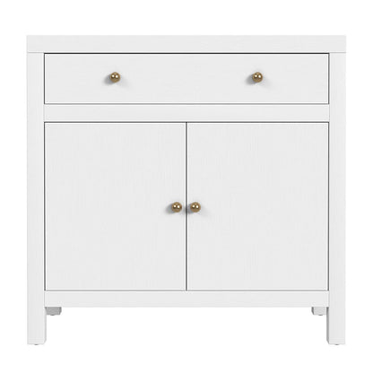 Butler Specialty Company - Nora 31 in. W Wood 1 Drawer 2 Door Accent Storage Cabinet, White - 5851477 View 2