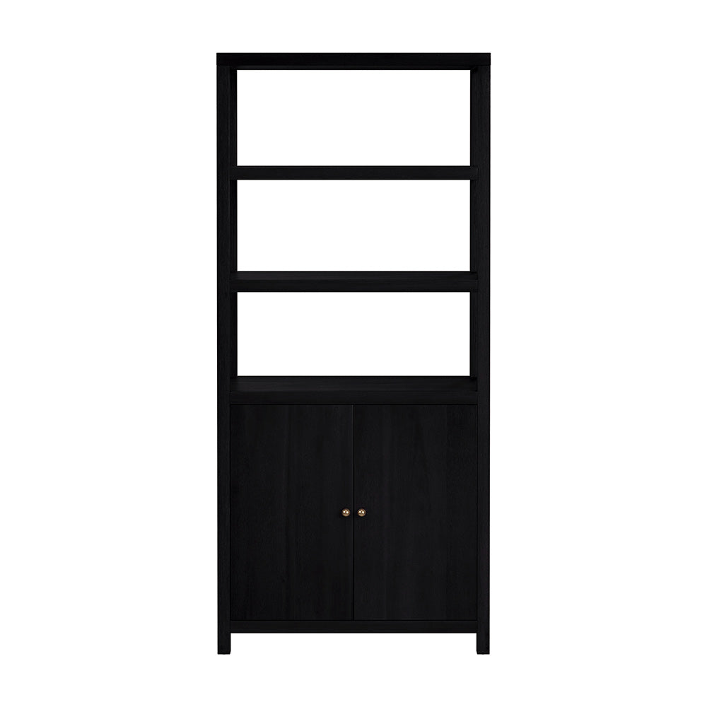 Butler Specialty Company - Nora 32 in W. x 72 in. H Wood 3- Tier Etagere Bookcase, Coffee - 5850451 View 2